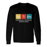 Awareness Asd Disability Periodic Table Long Sleeve T-Shirt