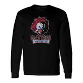 Killer Klowns From Outer Space Rough Clown Grey Long Sleeve T-Shirt