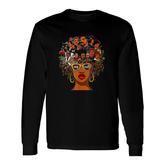 I Love My Roots Back Powerful History Month Pride Dna Long Sleeve T-Shirt