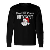 Santa Cookies Cute Christmas Long Sleeve T-Shirt