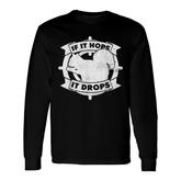 Squirrel Vintage Hunting Squirrels Hunters Long Sleeve T-Shirt