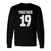 Together Since 19 Year Couple Matching Anniversary Long Sleeve T-Shirt