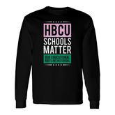 Historical Educational Roots Pink & Green Long Sleeve T-Shirt