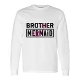 Brother Whale Mermaid Mermaid Matching Long Sleeve T-Shirt