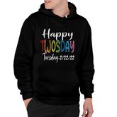 Happy Twosday Tuesday February 22Nd 2022 Numerology Hoodie