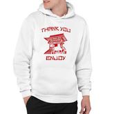 Chinese Take Out Thank You Enjoy Costume Hoodie
