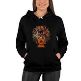 I Love My Roots Back Powerful History Month Pride Dna Gift Women Hoodie