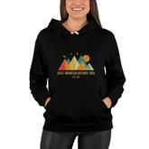 Retro Vintage Vibe Grunge Style Rocky Mountain National Park Women Hoodie