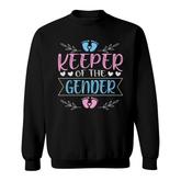Keeper Of The Gender Boy Or Girl Funny Pregnancy Announcement Mother To Be 1St Mom New Parent New Dad Mom Baby Sweatshirt
