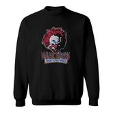 Killer Klowns From Outer Space Rough Clown Grey Sweatshirt