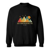 Retro Vintage Vibe Grunge Style Rocky Mountain National Park Sweatshirt