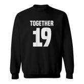 Together Since 19 Year Couple Matching Anniversary Sweatshirt
