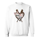 Baseball Mom Mothers Day Baseball Moms Always Salty Sport Mom Sweatshirt