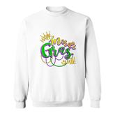 Mardi Gras Attire Happy Mardi Gras Yall Sweatshirt