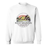 Retro Vintage Rocky Mountain National Park Circle Sweatshirt