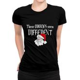 Funny Santa Cookies  Cute  Christmas Women T-shirt