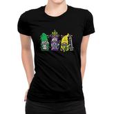 Jester Gnomes Nurse Mardi Gras Women Rn Icu Nicu Er Scrub Women T-shirt