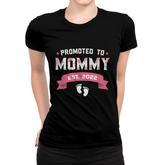 Promoted To Mommy Est 2022 New Mom Gift First Mommy Women T-shirt