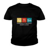 Autism Awareness  Asd Funny Disability Periodic Table Youth T-shirt