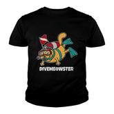 Dive Meowster Scuba Diving Funny Gifts For Dive Master Youth T-shirt