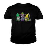 Jester Gnomes Nurse Mardi Gras Women Rn Icu Nicu Er Scrub Youth T-shirt