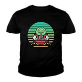Kawaii Cute Anime Frog Otaku Japanese Ramen Noodles Youth T-shirt