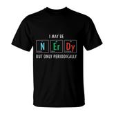 Nerdy Elements Nerd Science Atom Scientist Chemistry Chemist V2 T-shirt