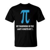 My Password Math Nerd Understand Math Teacher T-shirt