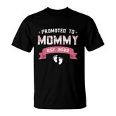 Promoted To Mommy Est 2022 New Mom First Mommy T-shirt