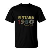 Vintage 1980 41 Years Old Bday 41st Birthday Gift T-Shirt