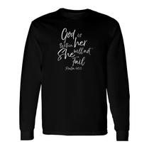 God Is Within Her Christian Woman Shirt Bible Verse Proverbs