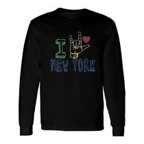 I Love New York T-Shirt,Ny Asl Tshirt For New York Lovers I Love New York T-Shirt,Ny Asl Tshirt For New York Lovers