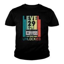 Level 29 Unlock November 1990 29th Gamer Birthday T-Shirt Level 29 Unlock November 1990 29th Gamer Birthday T-Shirt