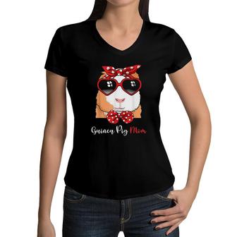 Guinea Pig Girls Guinea Pig Gifts Women V-Neck T-Shirt | Mazezy