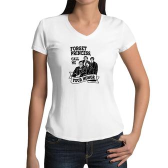 Free To Be Kids Call Me Your Honor Women V-Neck T-Shirt | Mazezy