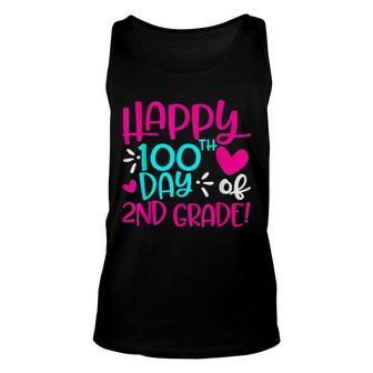 100 Days Of 2Nd Grade Teacher And Student 2Nd Grade Teacher Tank Top | Mazezy