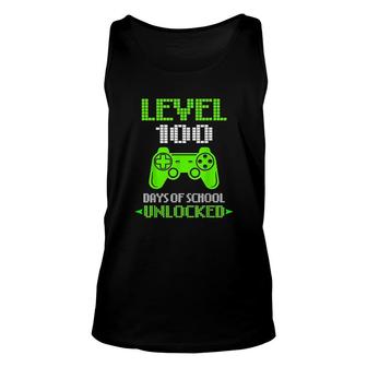 100th Day Of School Video Games Unisex Tank Top | Mazezy