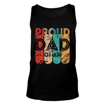 13Th Birthday Proud Dad Of Official Nager Vintage Dad 13 Unisex Tank Top - Seseable