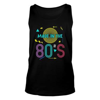 80S Generation 1980S Theme Costume Party Vintage Eighties Years Old Tank Top | Mazezy