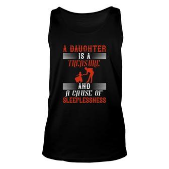 A Daughter Is A Treasure Unisex Tank Top | Mazezy
