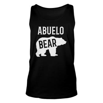 Abuelo Bear Gifts For Spanish Grandfather Unisex Tank Top | Mazezy