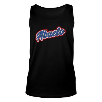 Abuelo Grandpa Mexican Birthday For Grandfather Unisex Tank Top | Mazezy