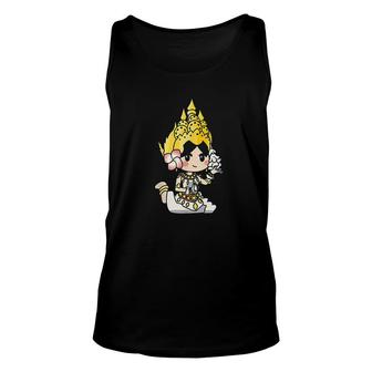 Adorable Cambodian Khmer Thai And Lao Unisex Tank Top | Mazezy