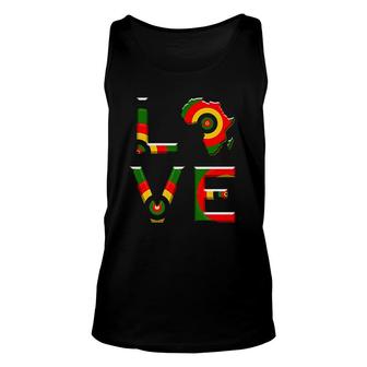 Africa Love African American History Unisex Tank Top - Thegiftio