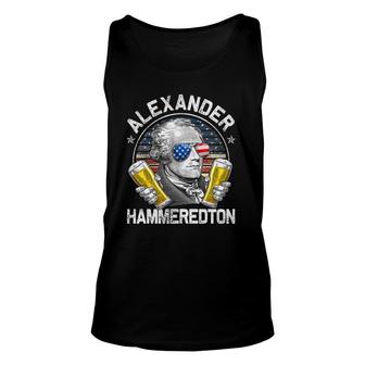 Alexander Hammeredton Beer Drinking Party Unisex Tank Top | Mazezy