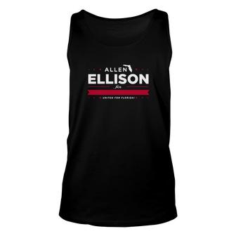 Allen Ellison For United State Senate United For Florida Sweater Tank Top | Mazezy