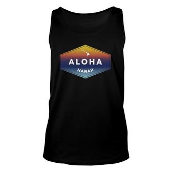 Aloha Hawaii From The Hawaiian Island Feel The Aloha Spirit Unisex Tank Top | Mazezy