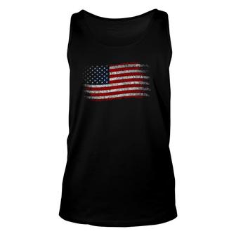 American Flag Men Women 4Th Of July Vintage Usa Flag Unisex Tank Top | Mazezy CA