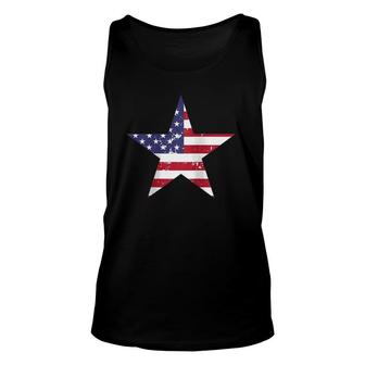 Womens American Flag Star Vintage 4Th Of July Patriotic Raglan Baseball Tee Tank Top | Mazezy AU