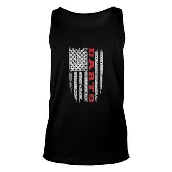 American Sport Darts Usa Darts Unisex Tank Top | Mazezy